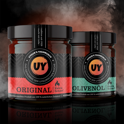 Uygur's Yaghmusch®  Bundle – Original & Olivenöl Extra Scharf