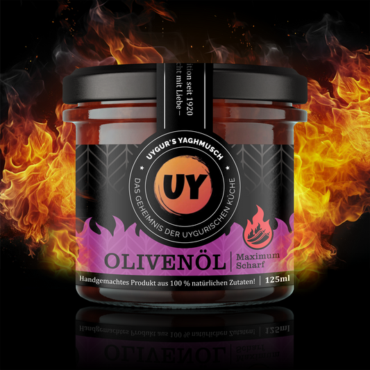 Uygur’s Yaghmusch® Olivenöl - Maximum Scharf